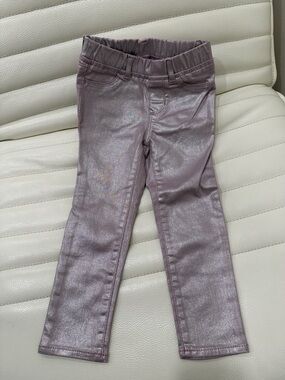 GAP Girls Shimmery Lavender Pull-On Jeggings